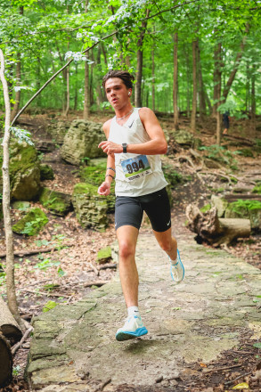 Ben Davis at ESTRS SLP 5MI in 2025 - Photo Credit Scott Rokis