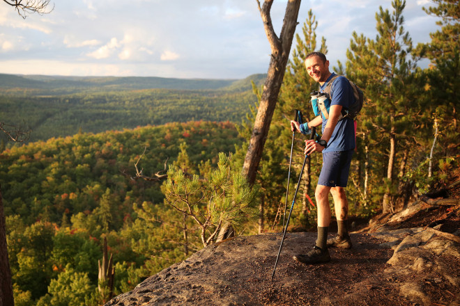 Bob Skenzich at Sawmill Dome - Photo Credit Cary Johnson