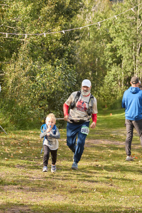 Bringing Grandpa In To The Finish at SFTR 2025 - Photo Credit Christine Armbruster
