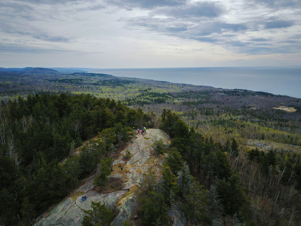 Carlton Peak From Above - Photo Credit Fresh Tracks Media