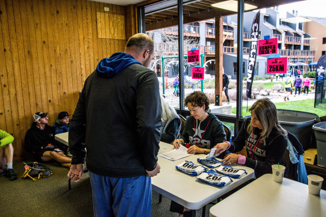 Checking In - Photo Credit Fresh Tracks Media