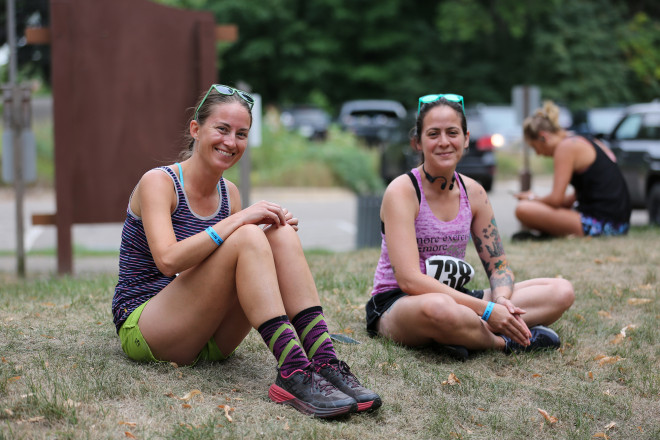 Chilling Before the Start - Photo Credit Cary Johnson