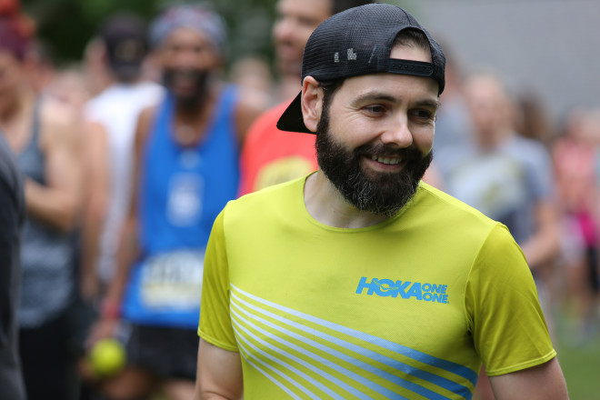 Chris DeNucci at the Endless Summer Trail Run Series - Photo Credit Fresh Tracks Media