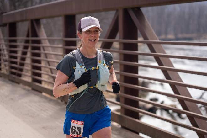 Colleen On Course - Photo Credit Jamison Swift