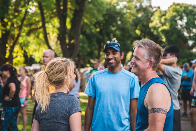 Coming Together With Old Friends - Photo Credit Fresh Tracks Media