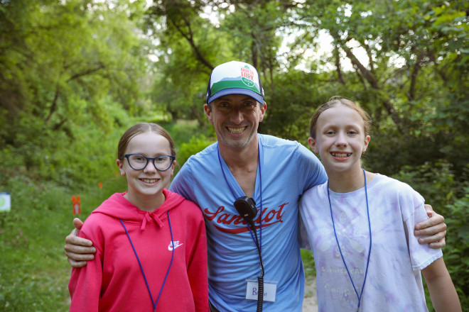 Corgards Helping at 2024 French 5K - Photo Credit Kelcey Knott