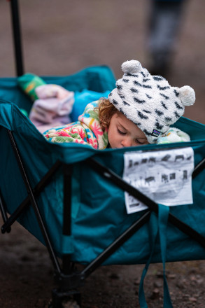 Crew Memeber Getting some Rest SFTR 2025 - Photo Credit Anastasia Wilde