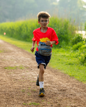 Cruising Along at the French 5K - Photo Credit Scott Rokis