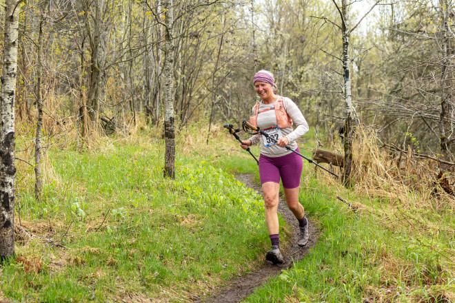Cruising Along on Moose Mountain - Photo Credit Scott Rokis