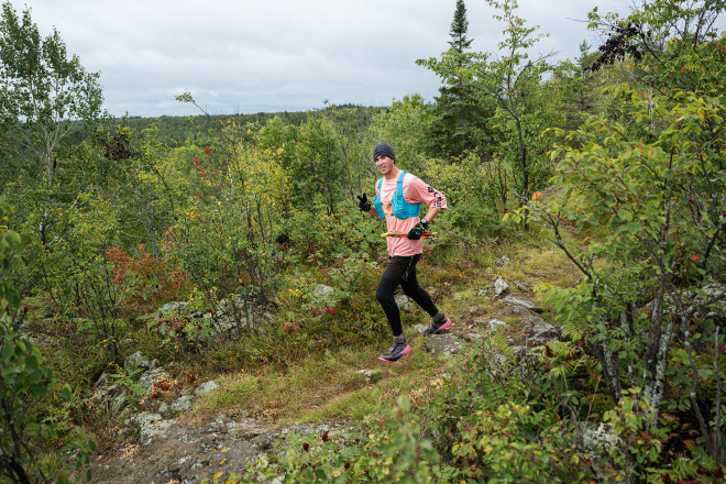 Cruising the Early Miles at Blueberry Hill SFTR 2025 - Photo Credit Anastasia Wilde