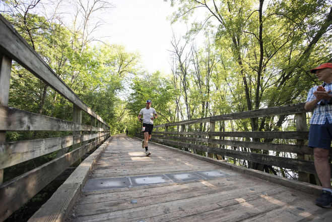 Cruising the River Trail - Photo Credit Bill Kelley
