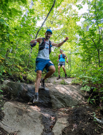 Crusing a Downhill Stretch with a Bud - Photo Credit Zach Pierce