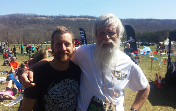 Current RD John Storkamp with Race Founder Larry Pederson - Photo Credit Erik Lindstrom