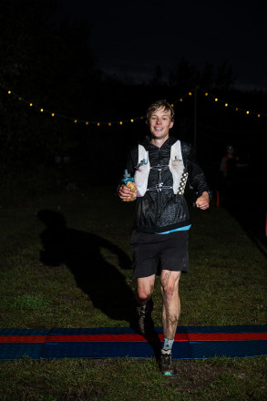 Dalton Finishing the 100 at SFTR 2025 - Photo Credit Anastasia Wilde