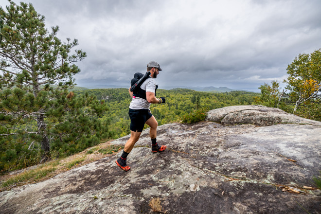 Dan at Mt Trudee SFTR 2025 - Photo Credit Scott Rokis