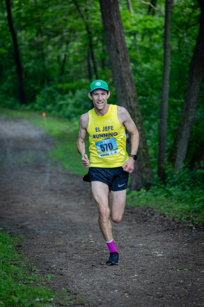 Danny Docherty Enroute to the ESTRS French 5KM Win in 2025 - Photo Credit Mike Wheeler