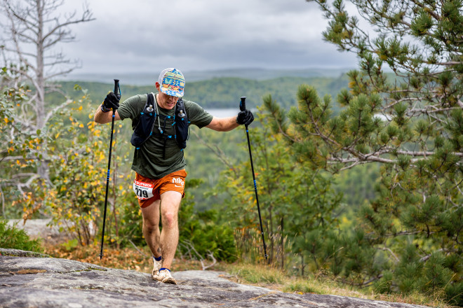 Dave at Mt Trudee SFTR 2025 - Photo Credit Scott Rokis