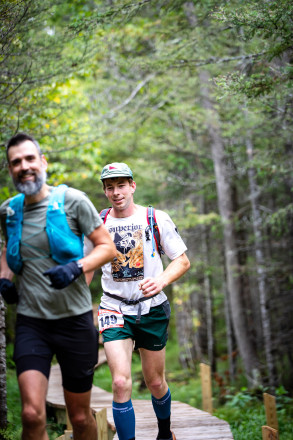 Edward and Seth Coming into Beaver Bay SFTR 2025 - Photo Credit Shanna Hainlen