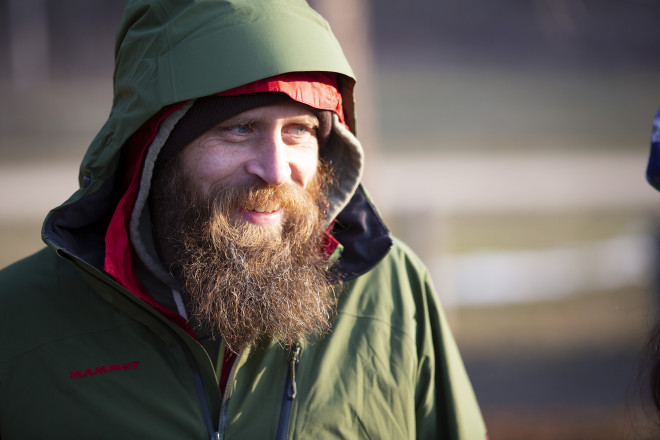 Eric About to Start the 100 - Photo Credit Cary Johnson