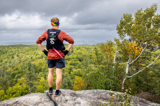 Eric Nelson at Mt Trudee SFTR 2025 - Photo Credit Scott Rokis