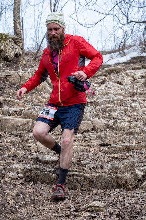 Eric Starting Down Ant Hill - Photo Credit Anna Woletz