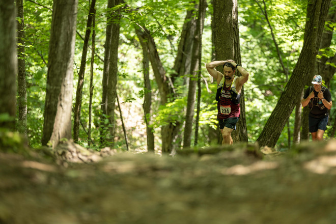Feeling the Heat on Meatgrinder Hill - Photo Credit Cary Johnson
