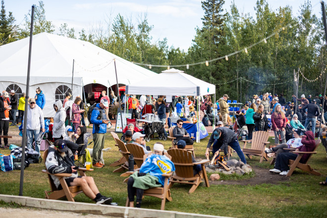 Festive Finish at SFTR 2025 - Photo Credit Scott Rokis