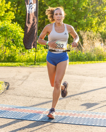 Finishing Strong at the 2024 Lebanon 10K - Photo Credit Scott Rokis