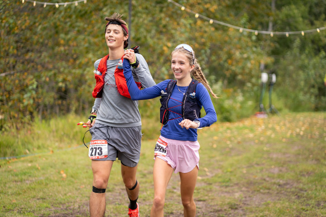 Finishing Together - Photo Credit Jamison Swift