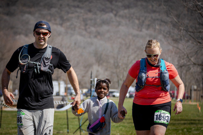 Finishing Together - Photo Credit Mike Wheeler