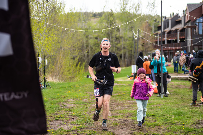 Finishing With Dad - Photo Credit Bill Kelley