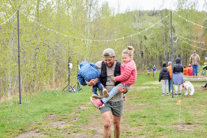 Finishing With Dad - Photo Credit Christine Armbruster