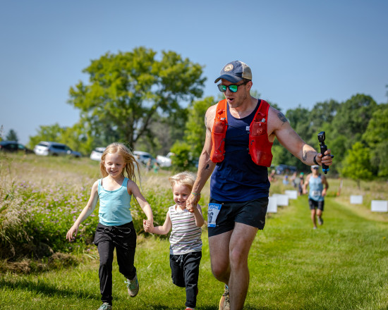 Finishing With Dad in 2024 - Photo Credit Mike Wheeler