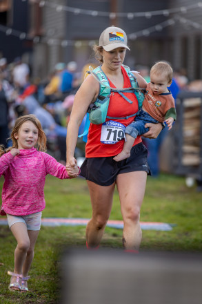 Finishing With Mom - Photo Credit Mike Wheeler