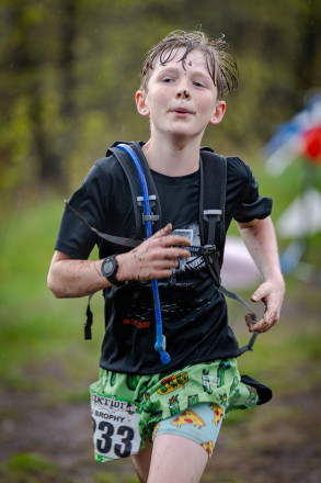 Finishing in the Rain - Photo Credit Mike Wheeler