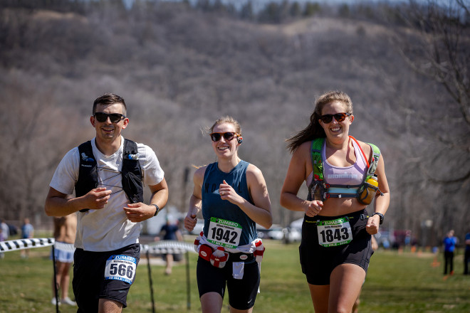 Finishing with Friends - Photo Credit Mike Wheeler