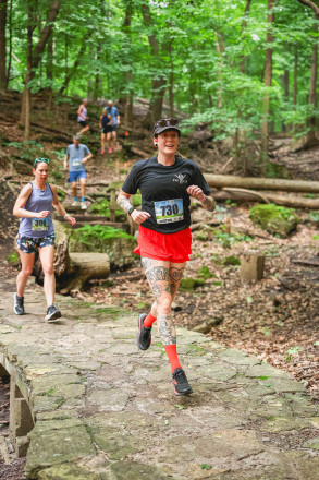 Fun in the Woods at ESTRS SLP 5MI in 2025 - Photo Credit Scott Rokis