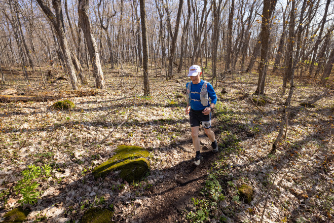 Gary Crusing Down Mystery Mountain - Photo Credit Scott Rokis