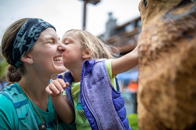 Getting a Kiss at the Wolf - Photo Credit Tone Coughlin