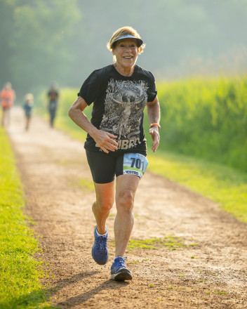 Golden Hour at the 2025 French 5K - Photo Credit Scott Rokis