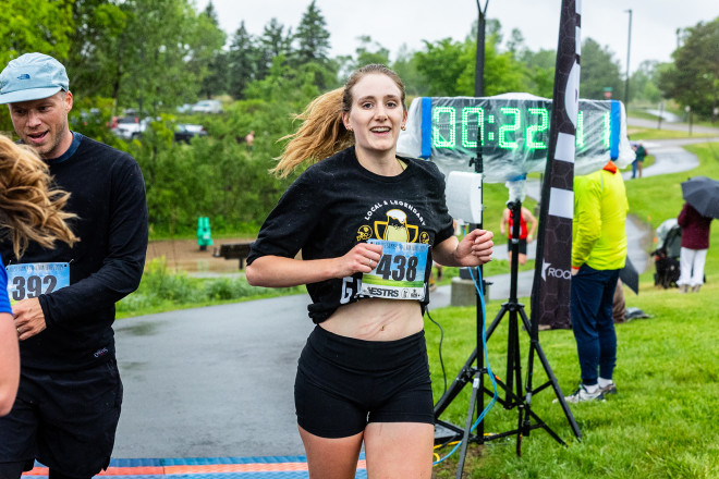 Good Finish on a Rainy Day - Photo Credit Scott Rokis