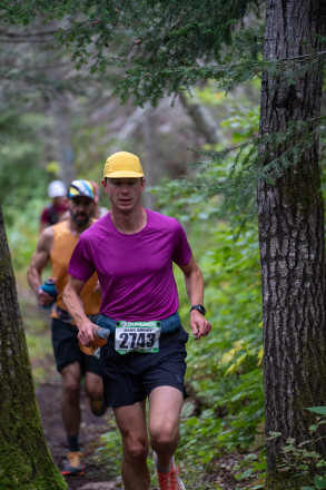 Grinding Out the Moose Mountain Marathon in 2025 - Photo Credit Tryg Solberg
