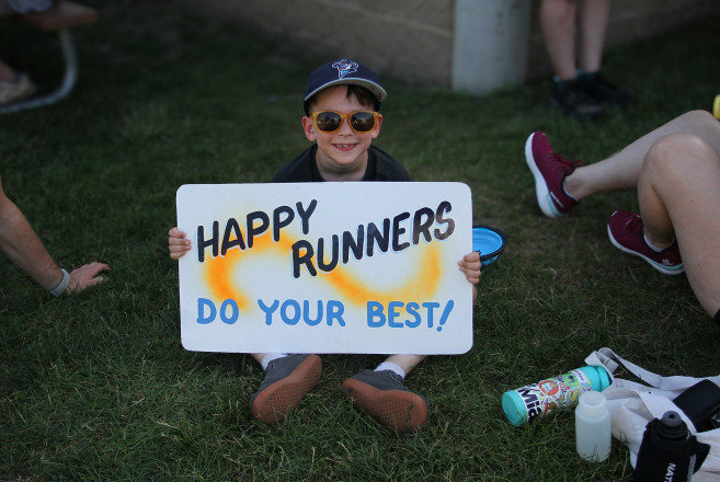 Happy Runners Do Your Best - Photo Credit Pat Lehnherr