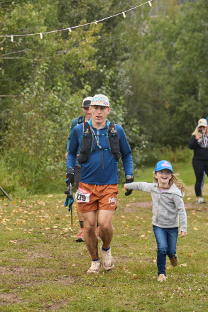 Happy To Bring Dad Across the Line SFTR 2025 - Photo Credit Christine Armbruster