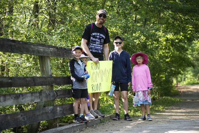 Here to Support Mom - Photo Credit Bill Kelley