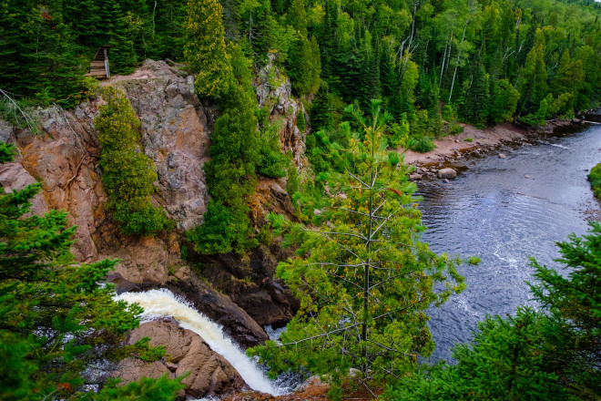 High Falls of the Baptisim River - Photo Credit Kent Keeler