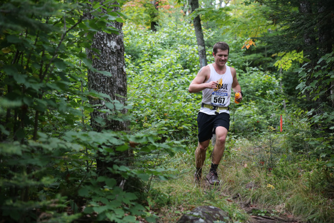 Jake Hegge Enroute to the 50 Mile Win in 2019 - Photo Credit Cary Johnson