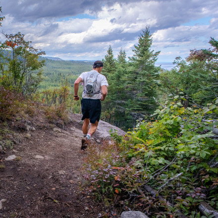 Jason Buffington Enjoying Big Vistas - Photo Credit Mike Wheeler