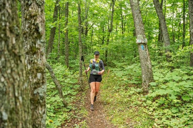 Jennifer in a Sea of Green at SFTR 2025 - Photo Credit Anastasia Wilde