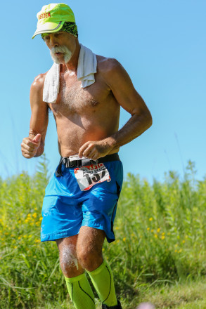 Jerry Heaps Working on a Hot Day at Afton - Photo Credit Paul Nye